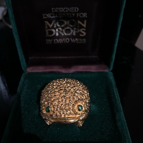 David Webb Solid Perfume 1970s exclusive art deco - Picture 4 of 4